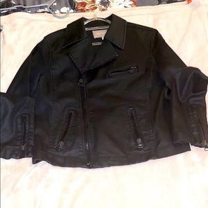 Black Matte Motorcycle Jacket
